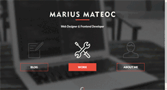 Desktop Screenshot of mariusmateoc.com
